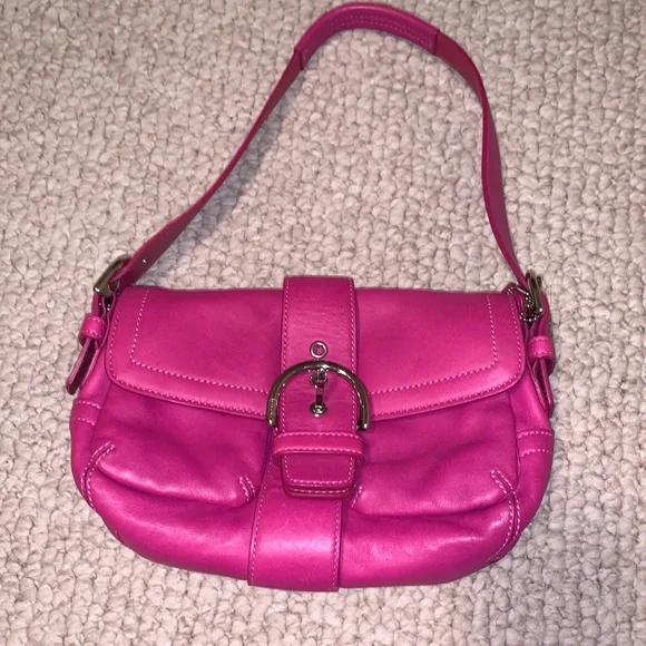 バッグ COACH Soho Pink Shoulder Bag M04S-1446 Coach | Bags | Coach Soho Shoulder Bag M4s446 | Poshmark